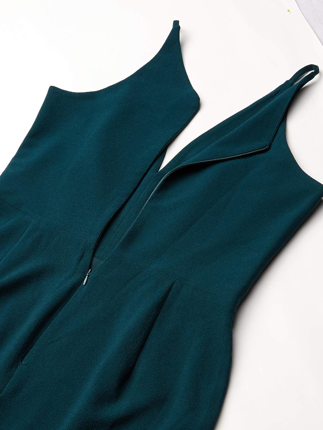Iris Spaghetti Strap Plunging Long Dress
