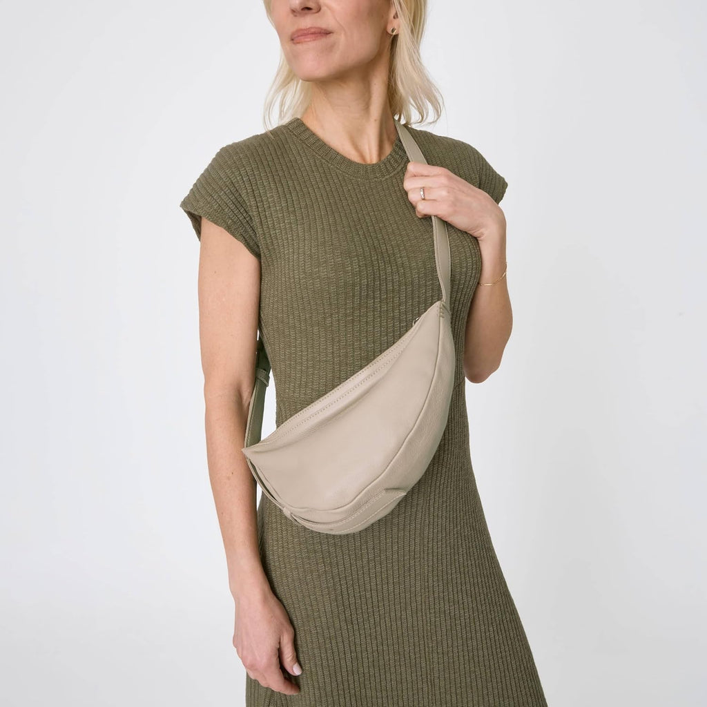 The Sak Tess Sling Purse - Small Woman's Crossbody Bag For Everyday & Travel - Handbag With Zipper Closure & Adjustable Strap