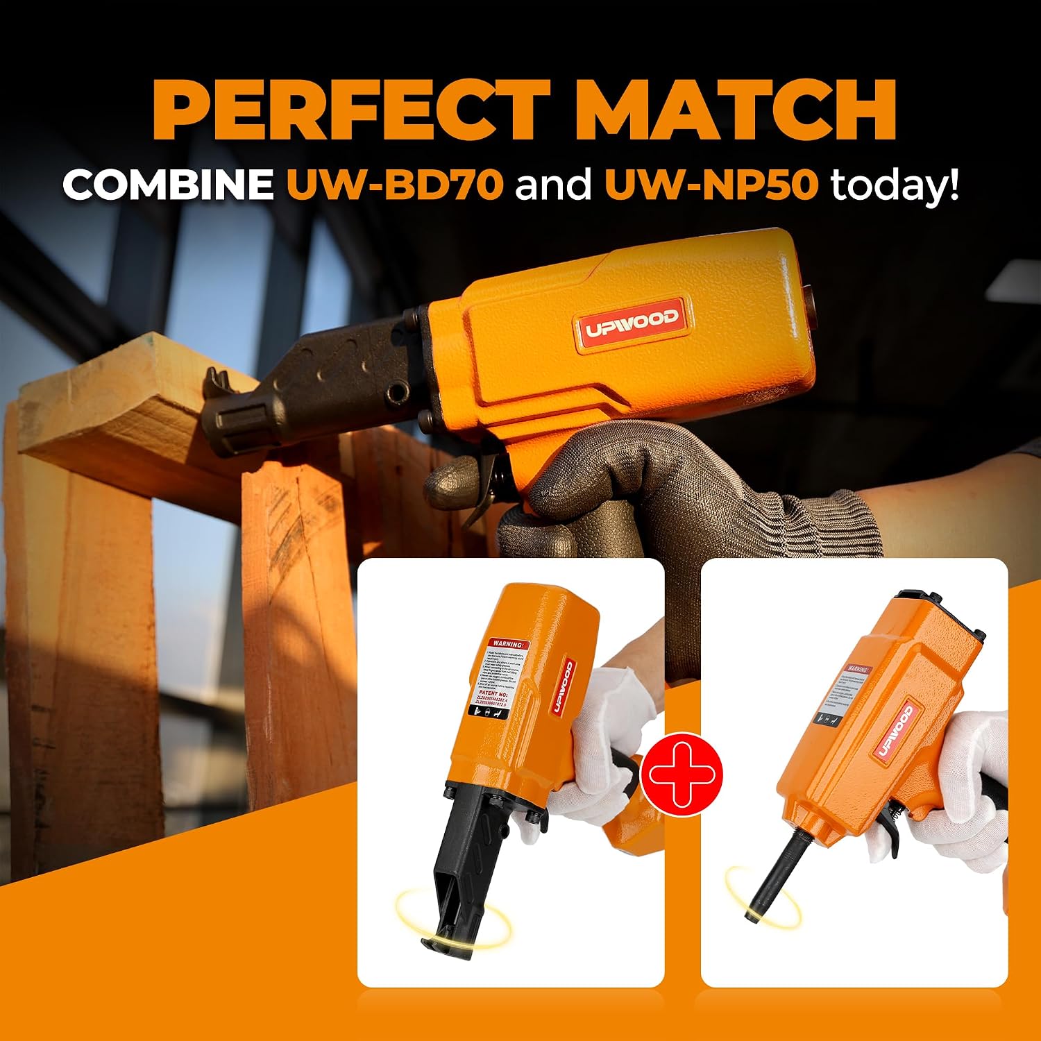 Air Nail Puller Nail Remover Pneumatic Denailer Tool for Recycled Wood Fence Pallet (Ideal for soft or medium-hard woods)
