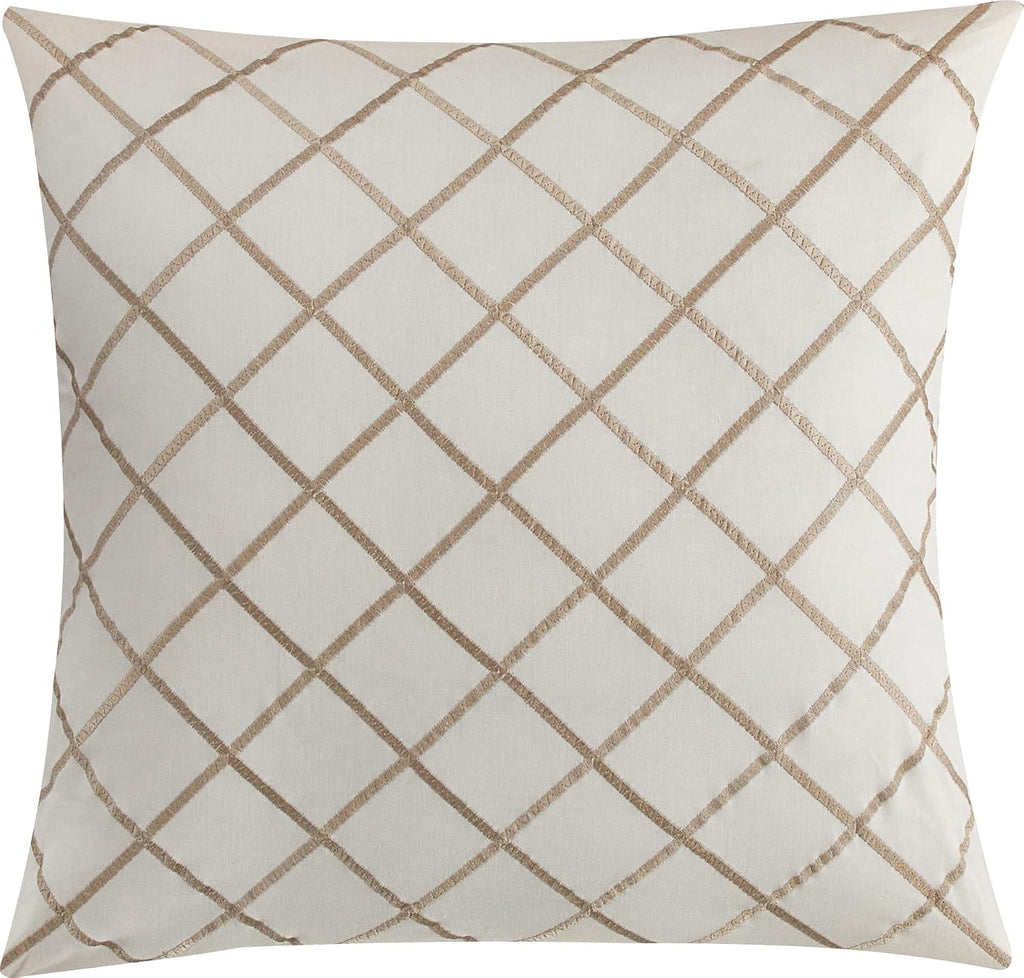 Stratford Park Cotton 6 Piece Comforter Sets, Beige, King Size Bed, Comfortable & Soft, All Season Bedding Set