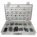 105 Piece G.M. Specialty Nut Assortment - 12 Types Bumper Grill Fender Panel
