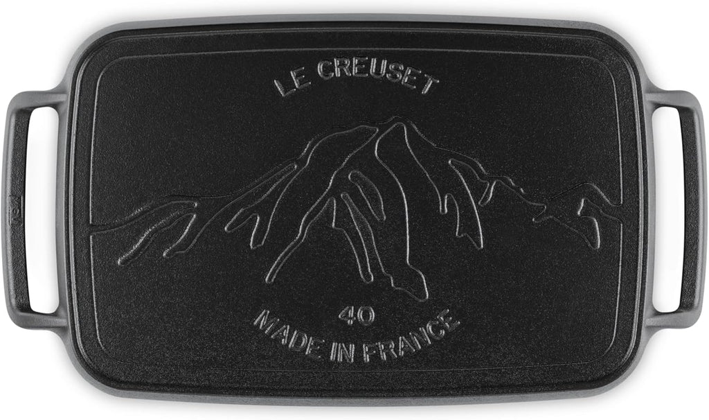 Le Creuset Alpine Outdoor Collection Enameled Cast Iron Rectangular Griddle, 15.75'
