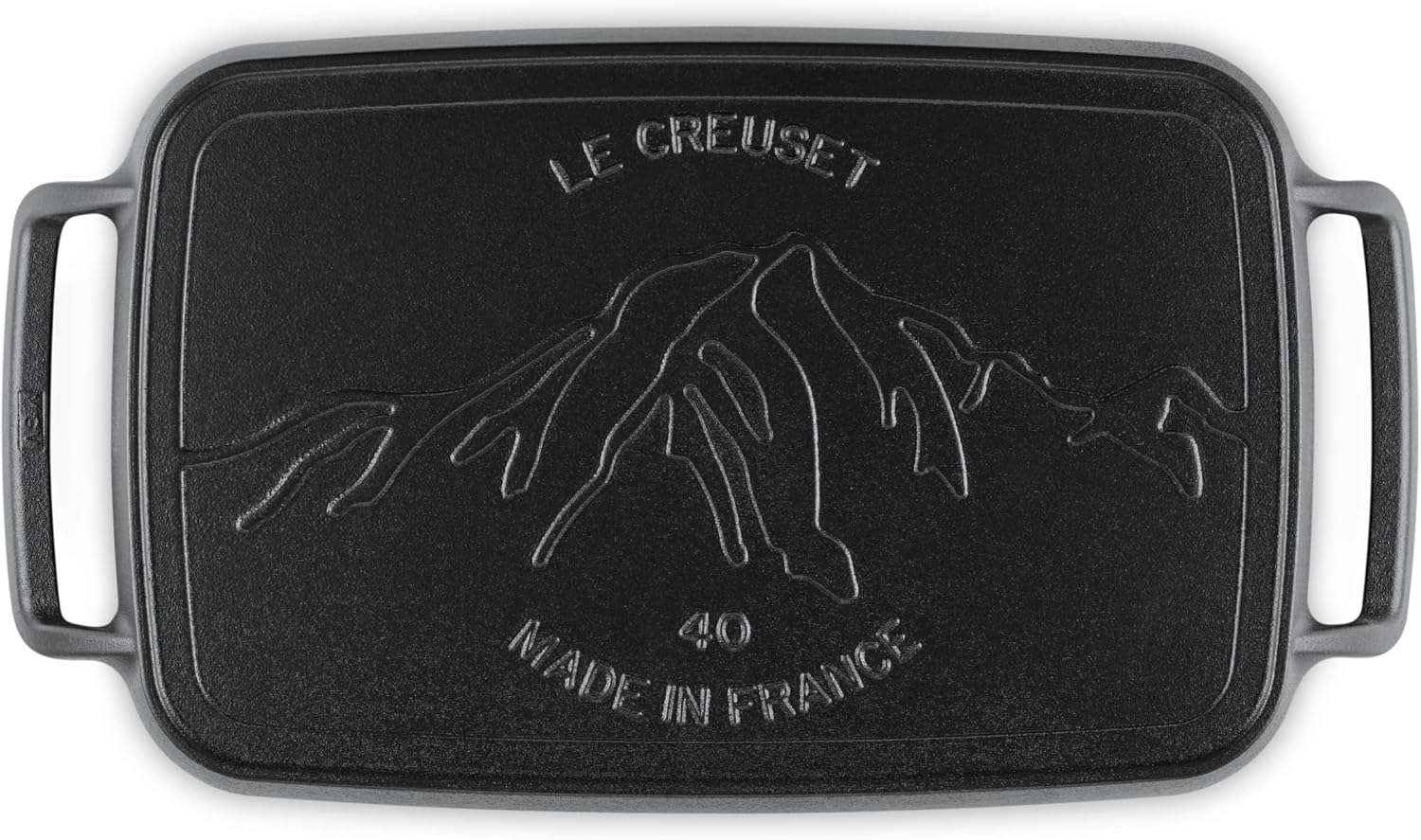 Le Creuset Alpine Outdoor Collection Enameled Cast Iron Rectangular Griddle, 15.75'