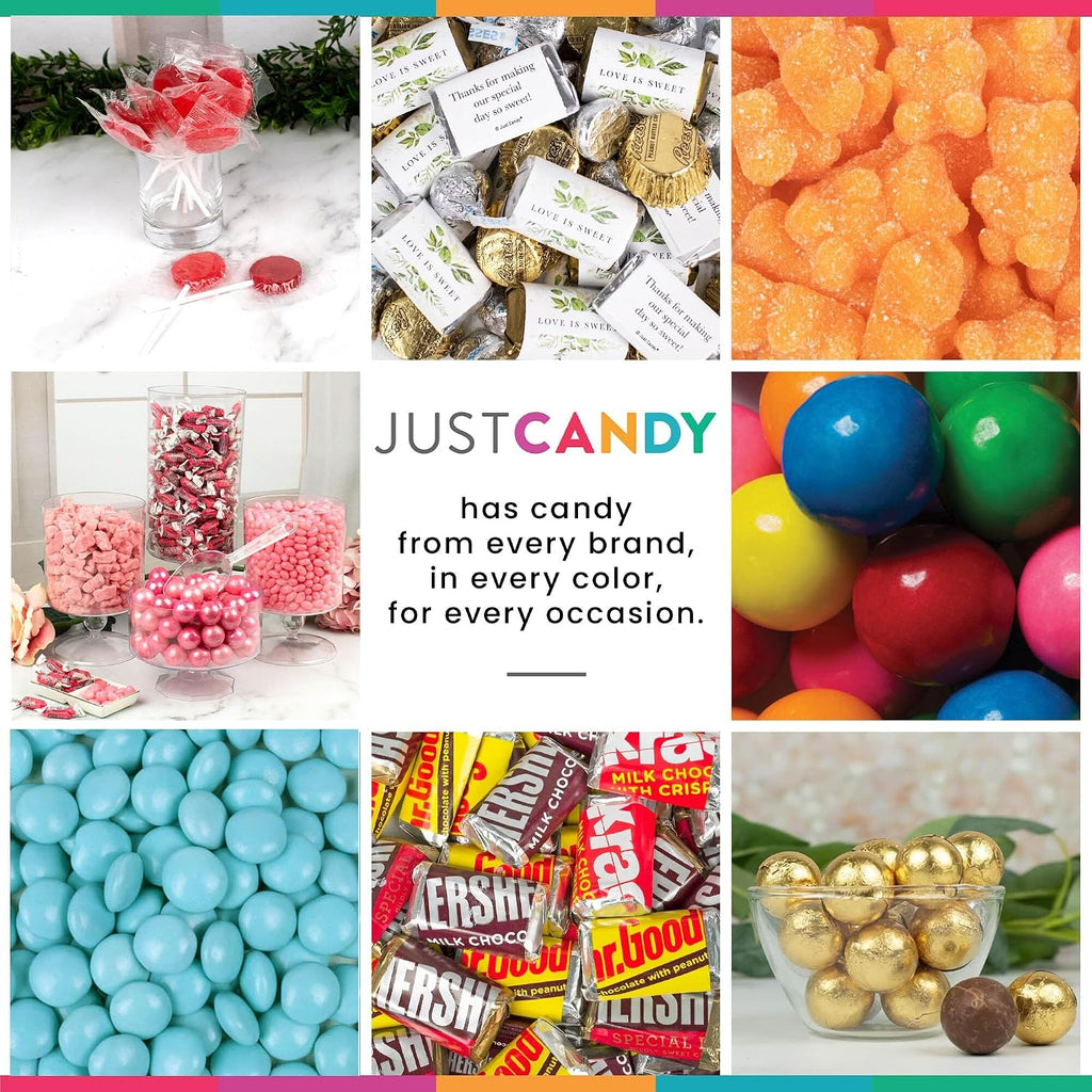 Green Deluxe Bulk Candy Buffet Mix Including Chocolates, Jelly Beans, Gummies, Taffy & More Assorted Treats - Ideal For Dessert Tables And Party Displays (11.9lbs)