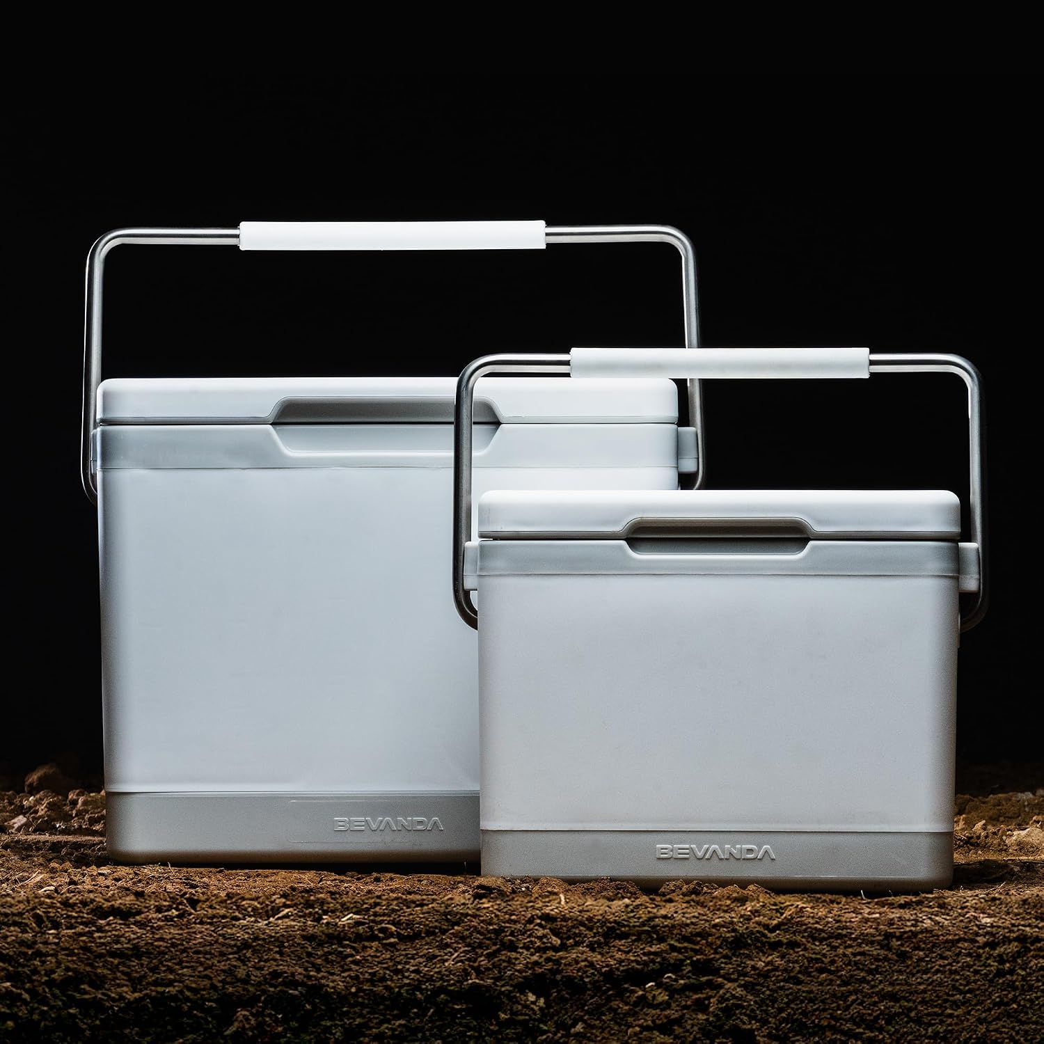 Bevanda - 10qt Verge Insulated Lunch Box - Durable Cooler with Magnetic Ice Packs - Rugged Hard Shell Lunch Cooler for Jobsite Lunches, Outdoor Adventures & All Day Temperature Control