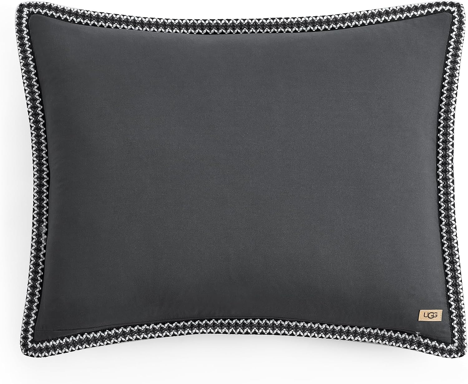 UGG Braid Full/Queen Quilt Set – 3 Piece Queen Quilt Bedding Set with 2 Shams, Soft Lightweight Bedspread Coverlet for Home & Bedroom, Black Ink (Devon)