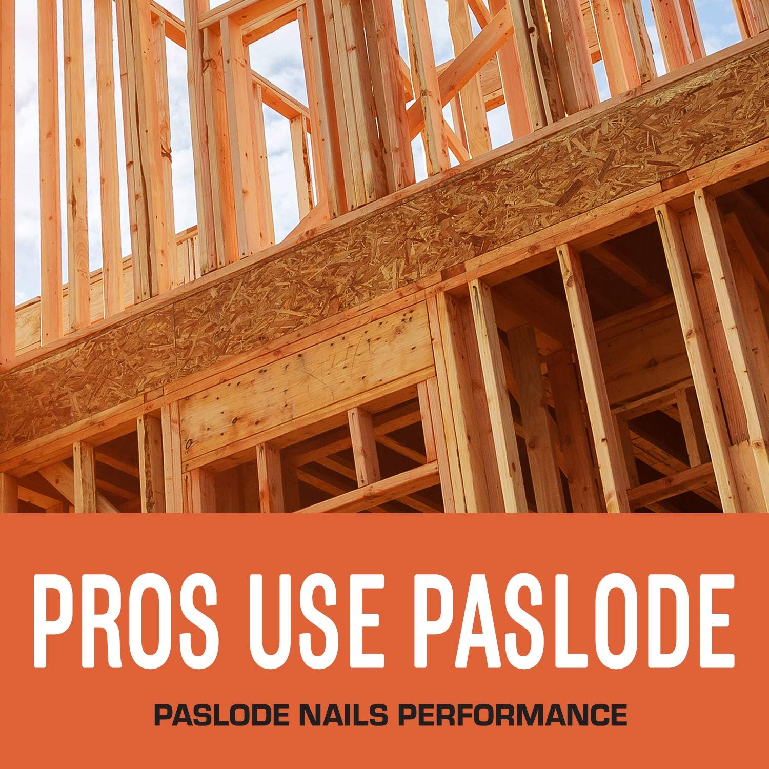 Paslode Pneumatic 0 Degree Coil Siding Nailer, 515900, Air Compressor Powered