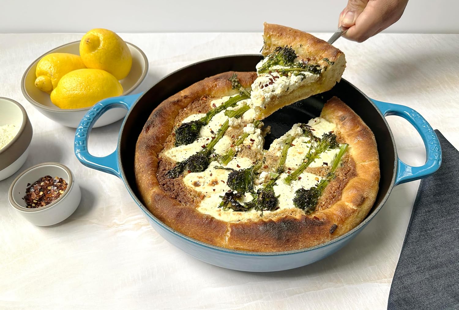 Le Creuset Signature Cast Iron Everyday Pan, 11', Marseille