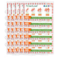 NineLeaf 60 Pcs Lever Wire Connectors Kit, 2/3/4/5 Port Push-in Electrical Wire Nuts with Test Hole for AWG 28-12, Reusable Quick Splice Assortment with Organized Storage Box,30 Set