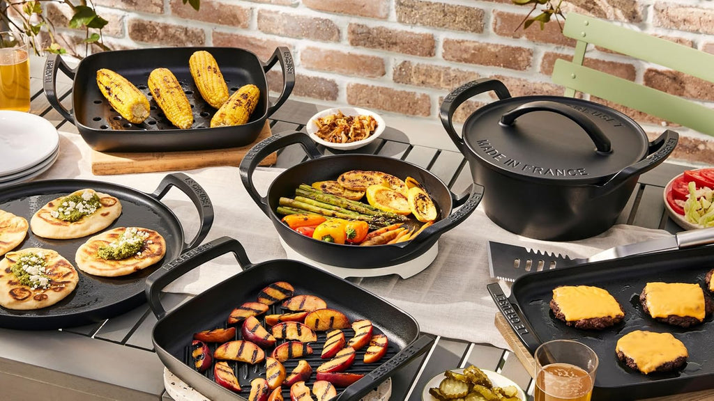 Le Creuset Alpine Outdoor Collection Enameled Cast Iron Rectangular Griddle, 15.75'