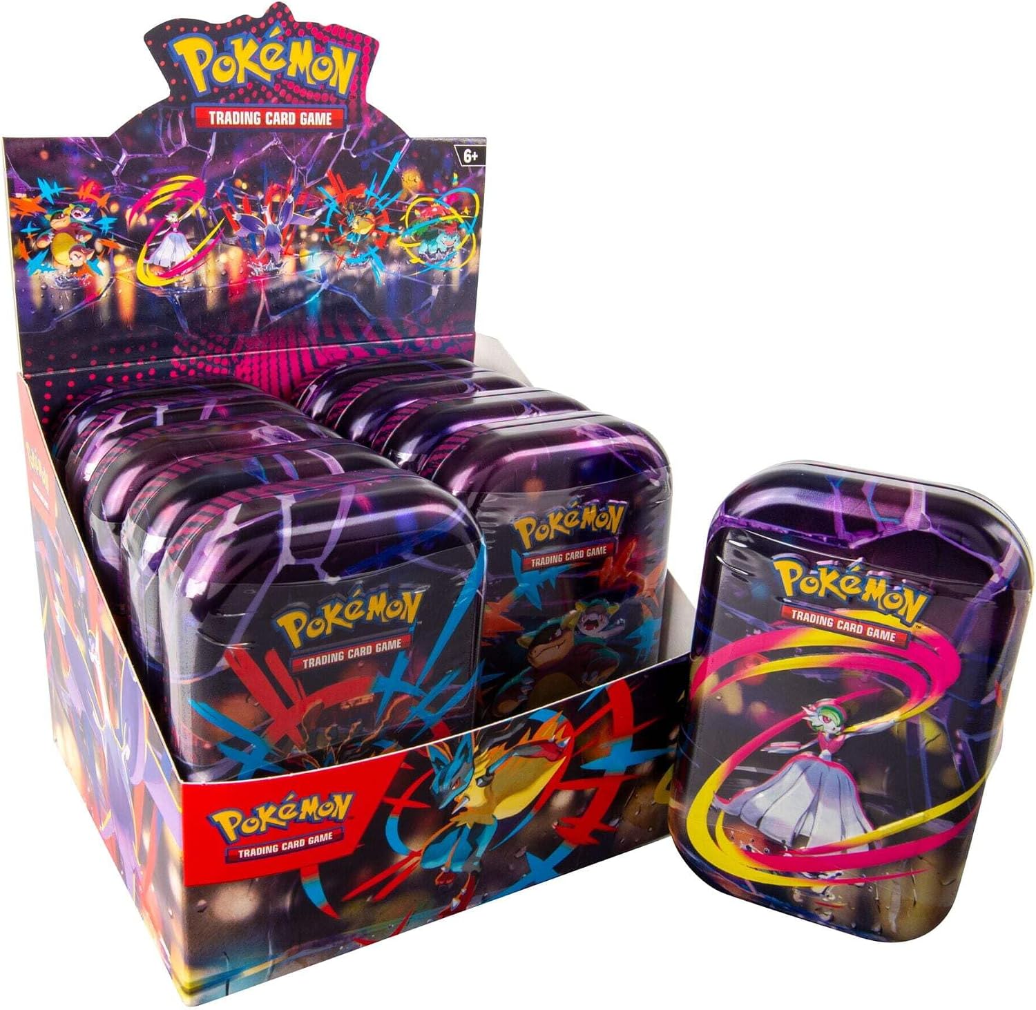 Pokemon TCG: Mega Evolutions Mega Heroes Mini Tin Display (10 Tins)