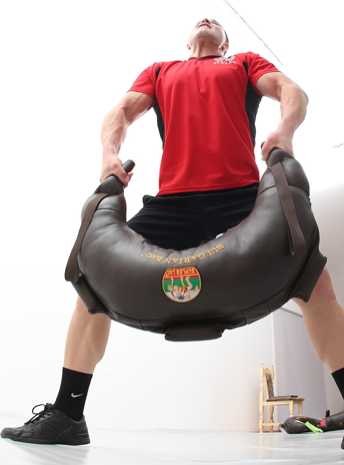 Bulgarian Bag Suples Original Featuring Genuine Leather Core for Maximum Strength and Martial Arts Training Efficiency