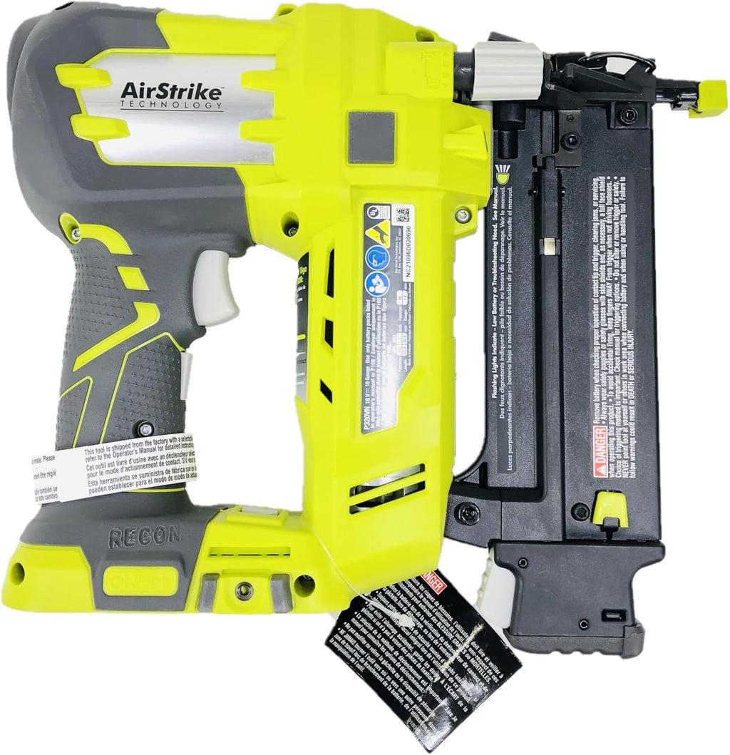 Ryobi One+ 18v Cordless Brad Nailer P320 +Battery & Charger, (Bulk Packaged) (Renewed)