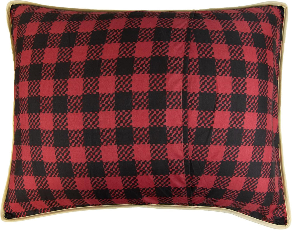 Donna Sharp Allegheny Polyester Quilted Bedding Set - 3-Piece King Size Quilt Set - Includes 1 Quilt and 2 Pillow Shams - Machine Washable - Perfect for Rustic Decor