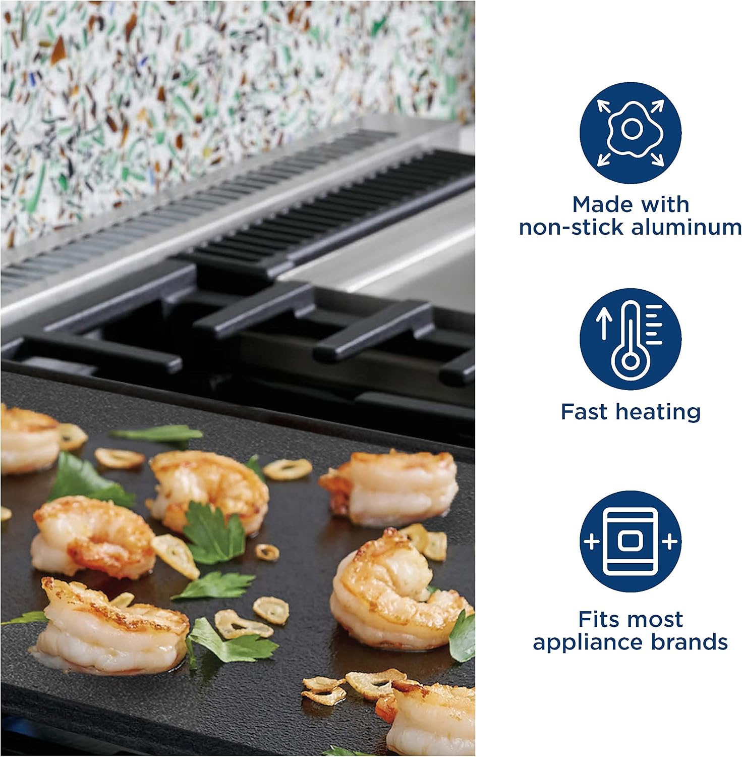 Non-Stick Aluminum Griddle, WB31X24738