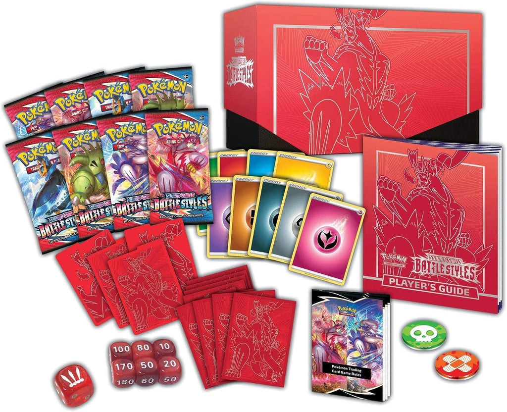 Pokemon TCG: Sword & Shield - Battle Styles Elite Trainer Box - Red