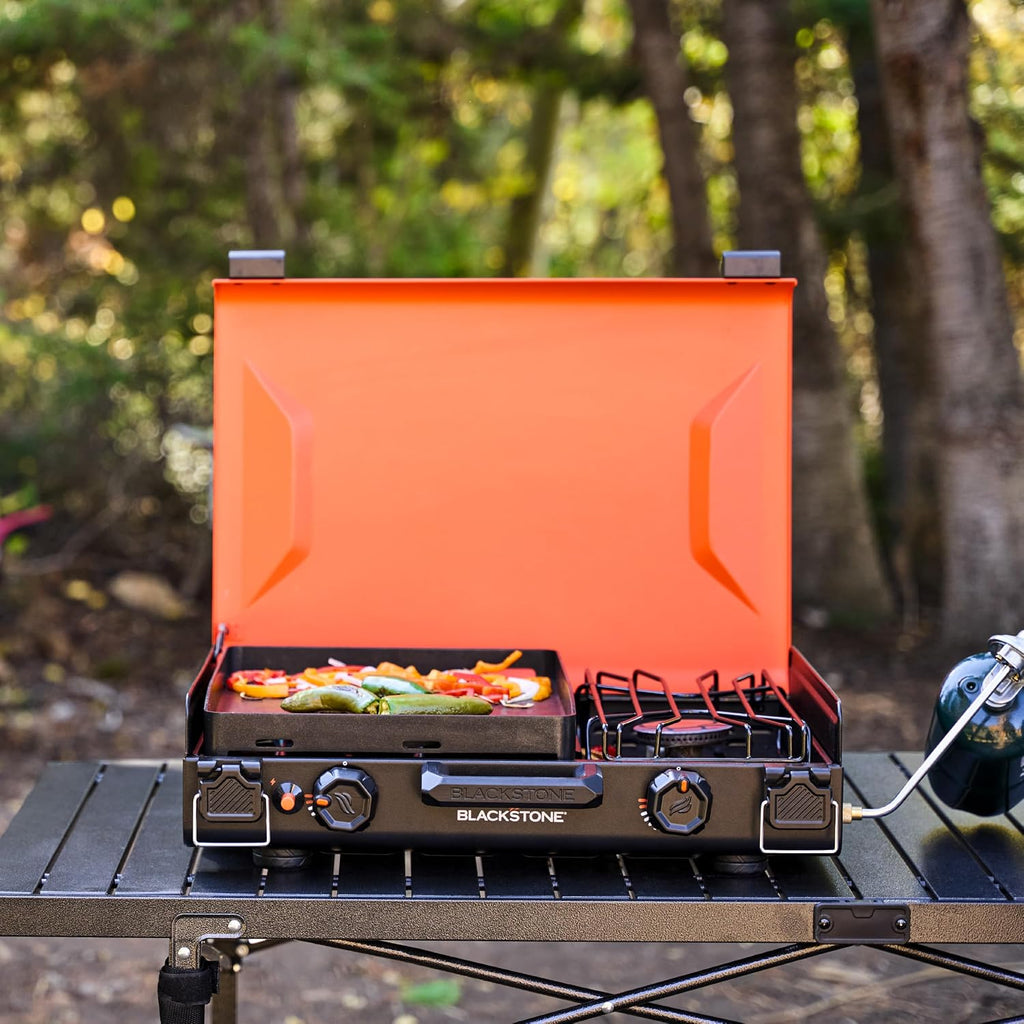 Blackstone 2364 12' x 14' Camping Griddle with Side Burner