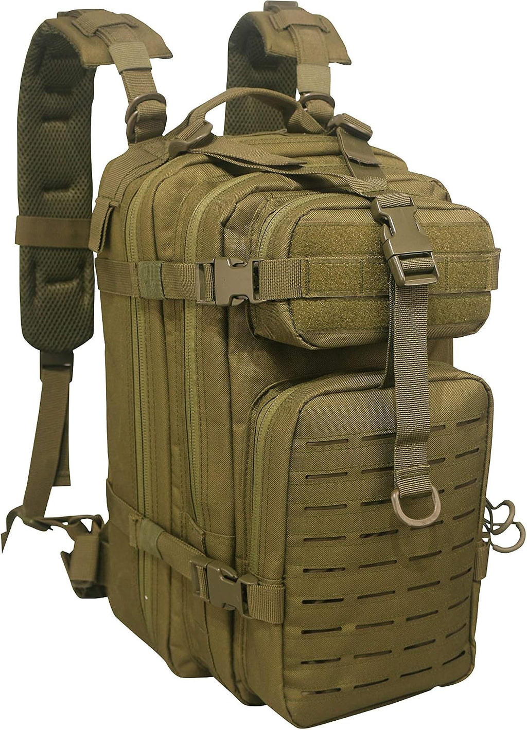 Lightning X Stocked EMS/EMT Trauma & Bleeding First Aid Responder Medical Backpack + Kit - OD Green