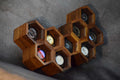 Premium Wooden Timepiece Display Case – Handcrafted Honeycomb Watch Box for Men in Superior Indian Rosewood | Hinged Glass Cover – Father's Day Gift – Luxury Built to Last