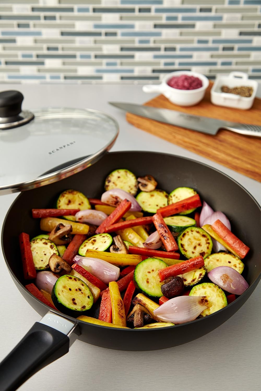 Scanpan Classic Covered Saute Pan, 8-Inch