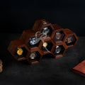 Watch Box for Men, Eight Slot Watch Display Case Mens Watch Box Organizer, Dark Rosewood Watch Case for Mens Valentines Gift Watch Case for precious timepiece with Glass Lid, Luxury Watch Organzer