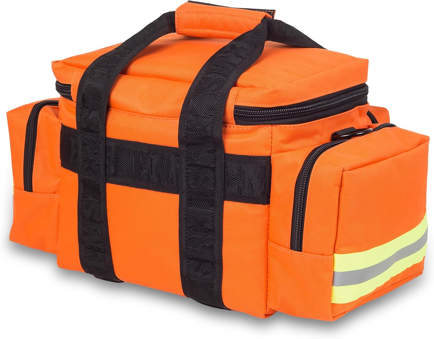 Elite Bags, EMS, Wide and Heavy Duty Emergency Bag, Orange