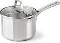 Calphalon Classic Stainless Steel Cookware, Sauce Pan, 2 1/2-quart
