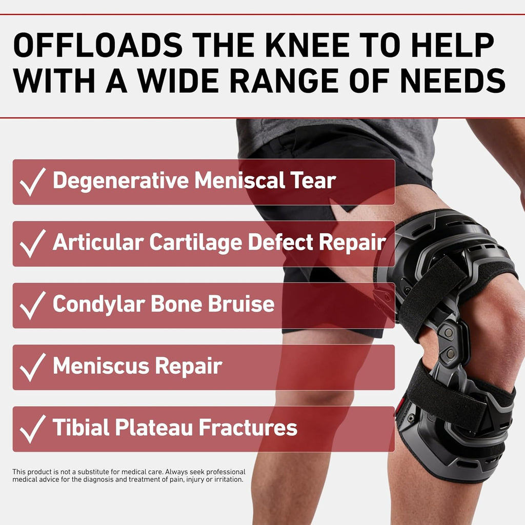 McDavid Knee Brace, Heavy Duty Hinged Knee Braces for Knee Pain, Instabilities, Ligament, ACL, MCL, PCL, Meniscus Injury, Pain Relief, Recovery, Preventive Hyperextension, Left or Right Side