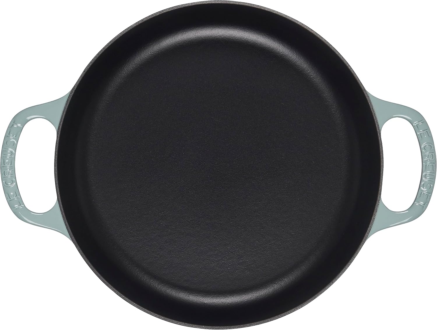 Le Creuset Signature Cast Iron Everyday Pan, 11', Sea Salt