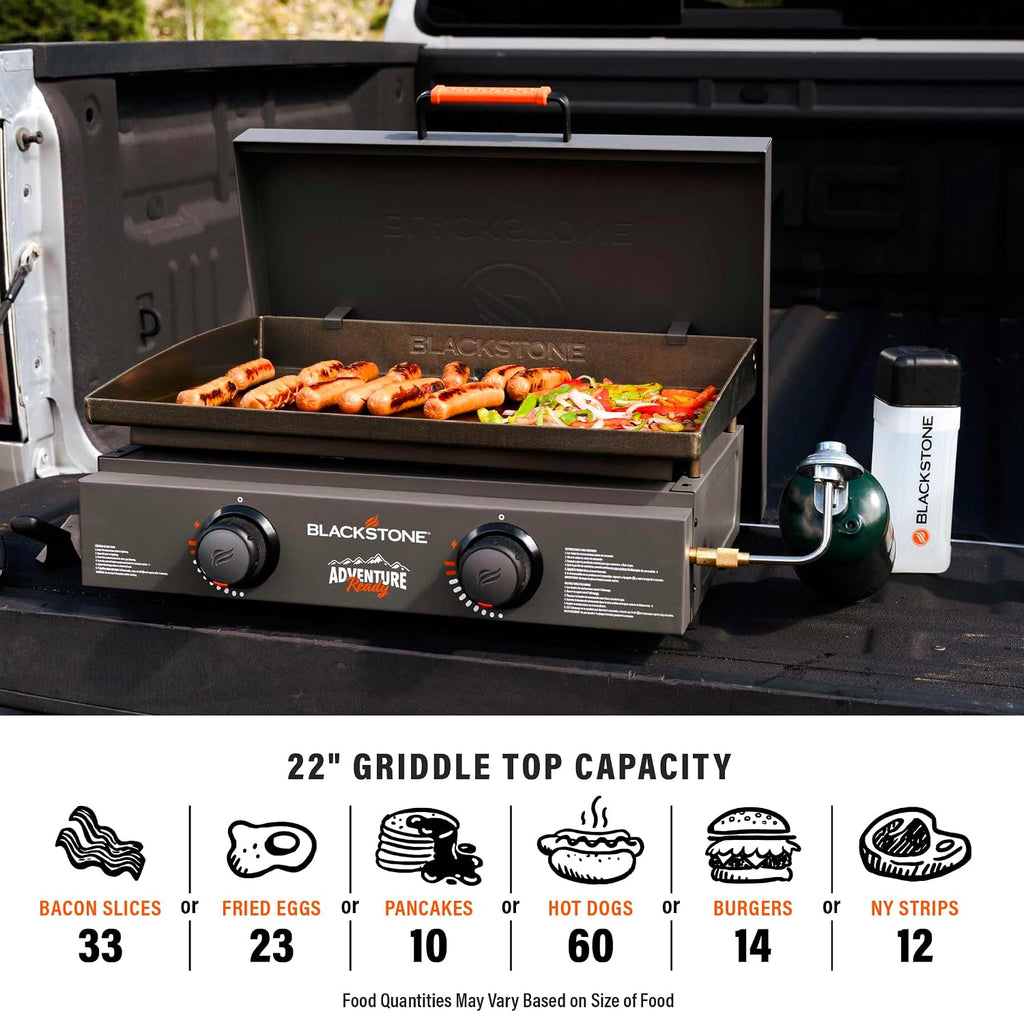 Blackstone 2305 Adventure Ready 22' Griddle, Smoky Mountain Grey