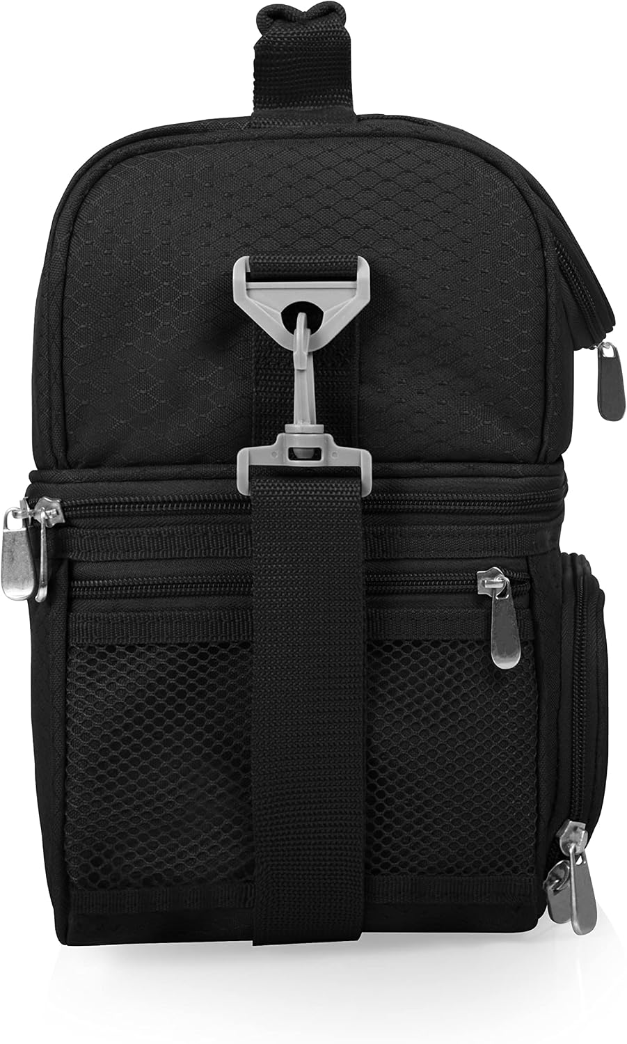 PICNIC TIME NFL Washington Commanders Pranzo Lunch Bag, Insulated Lunch Box with Picnic Set, Lunch Cooler Bag, (Black)