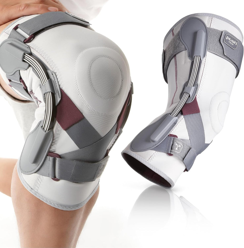 PUSH med Knee Brace - Optimal Knee Stabilization, Less Bulk (Size 5)