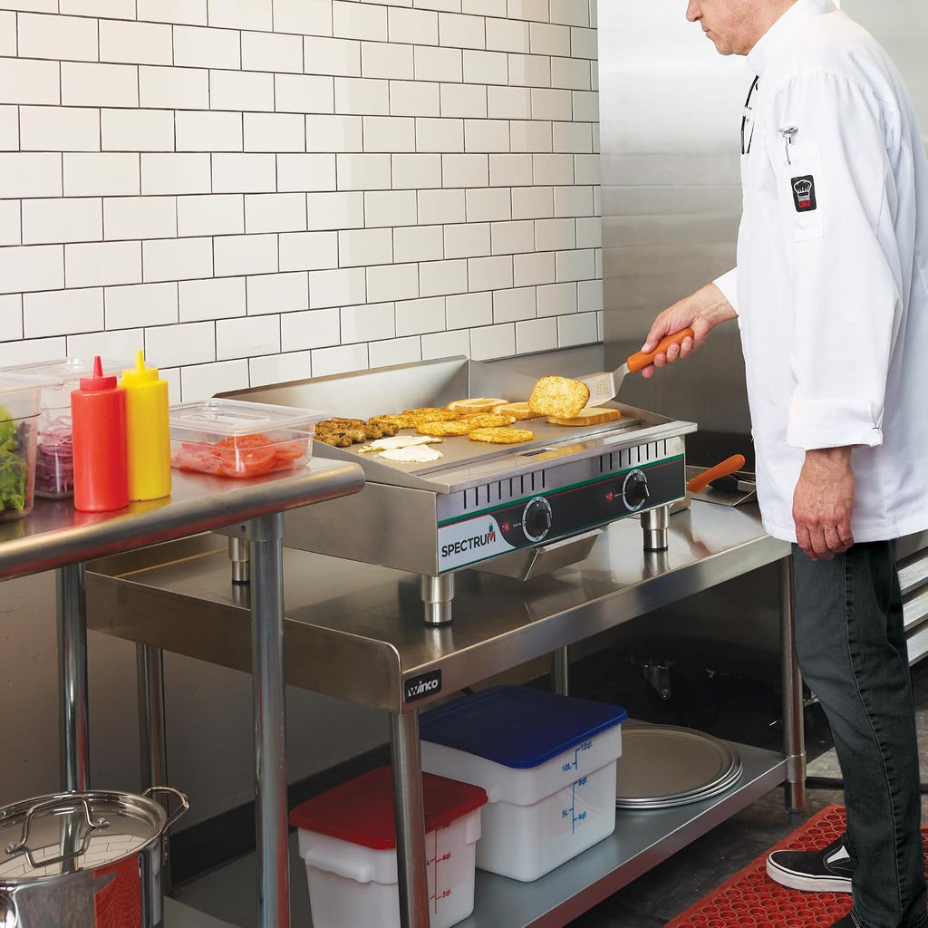 Winco Commercial-Grade Electric Griddle, 24'