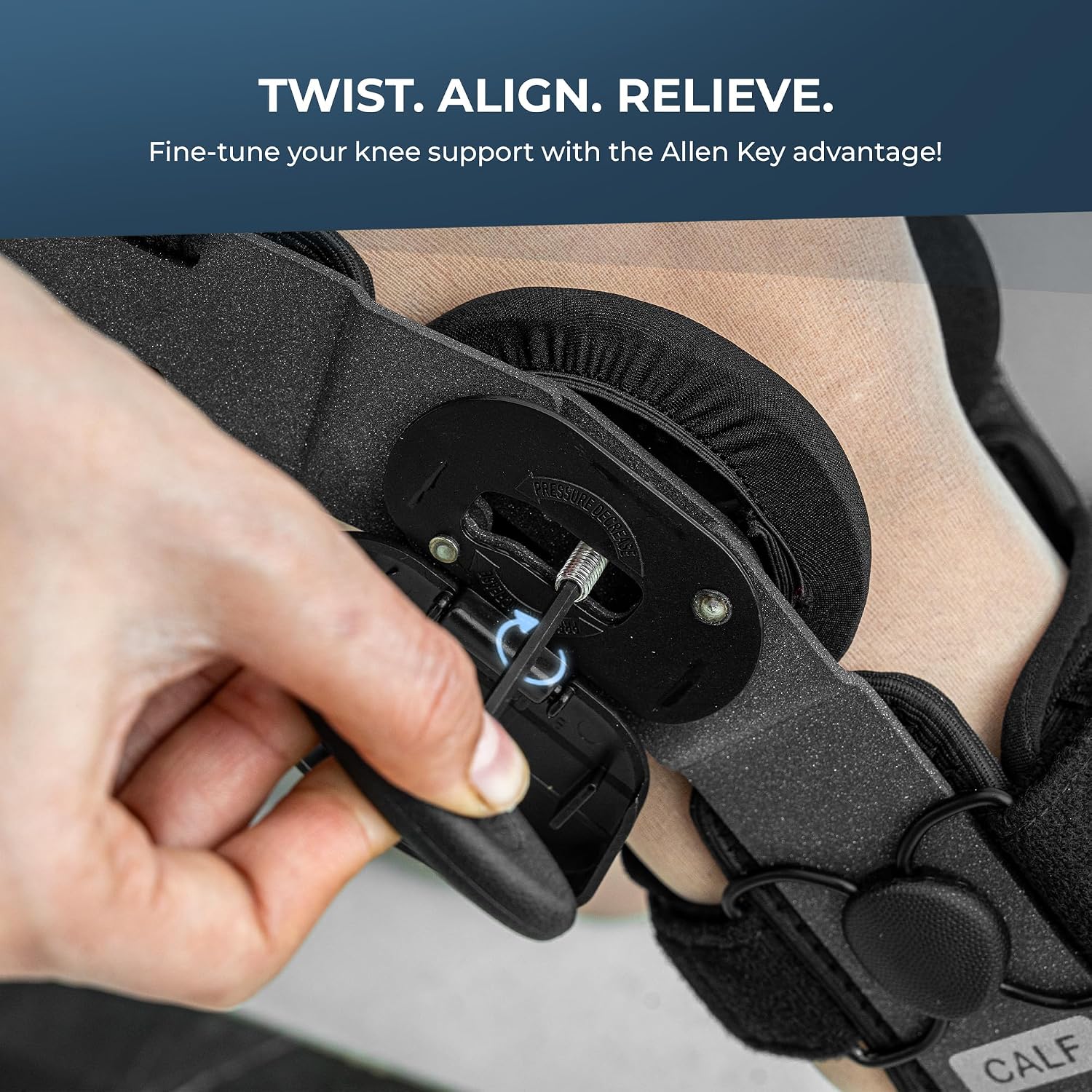 Z1 K4 OsteoAlign Hinged Knee Brace - Knee Support for ACL, MCL, Ligament Sports Injuries, Arthritis (OA), Meniscus Tear, Relief from Knee Joint Pain with Side Stabilizers for Men & Women Size (Small)