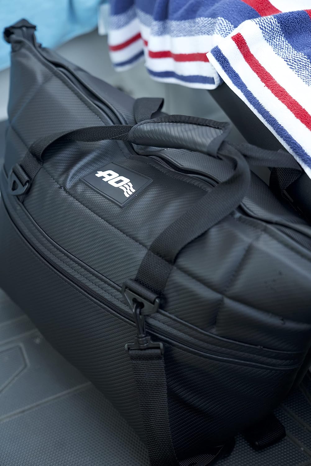 AO Coolers Expedition Carbon Soft Cooler Bag, Insulated and Leak-Proof, for Camping, Boating, Offroading