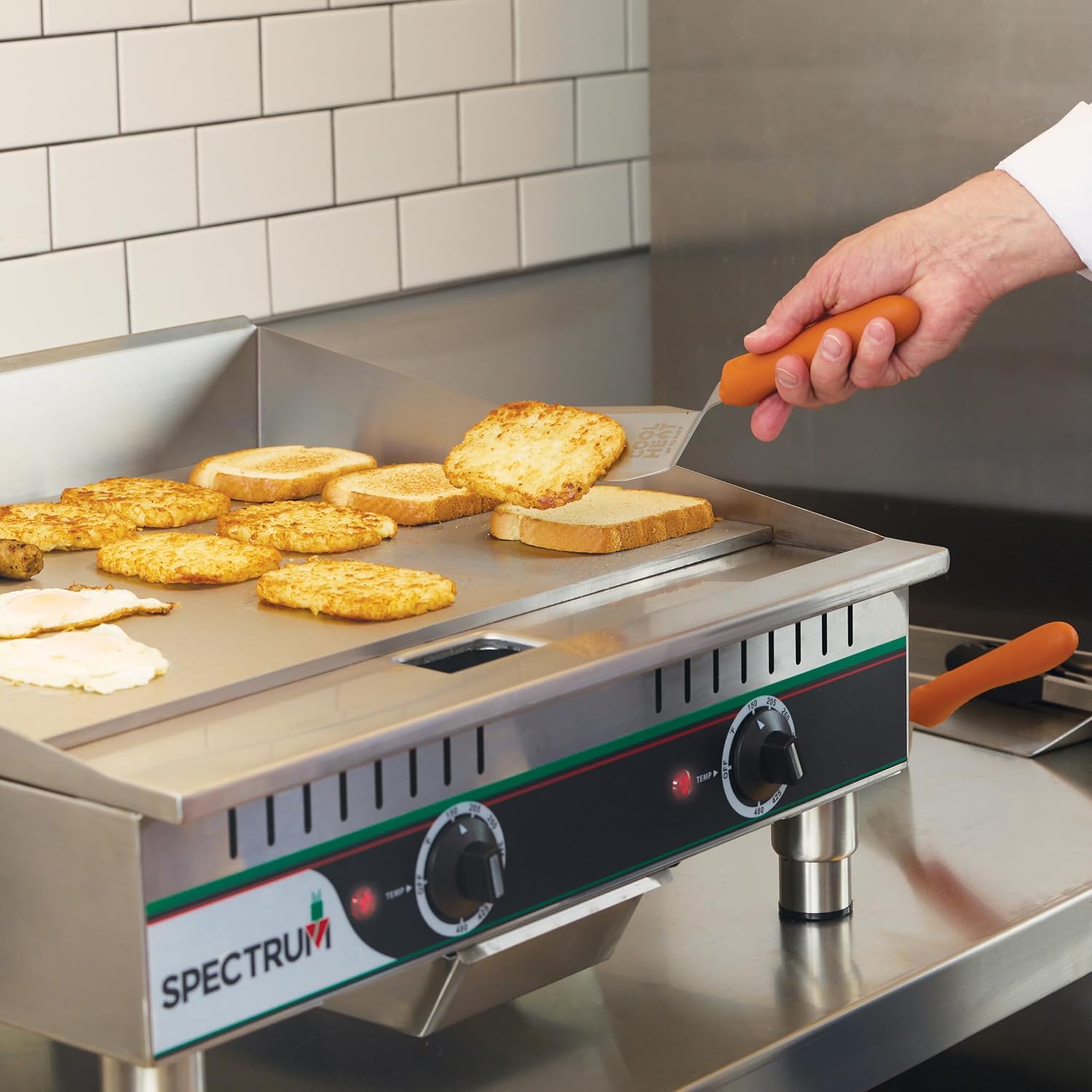 Winco Commercial-Grade Electric Griddle, 24'