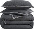 UGG Devon Braid Twin/Twin XL Quilt Set – Soft Lightweight 2-Piece Bedding with Quilt and Shams, Hypoallergenic & Breathable, Twin/Twin XL, Ink