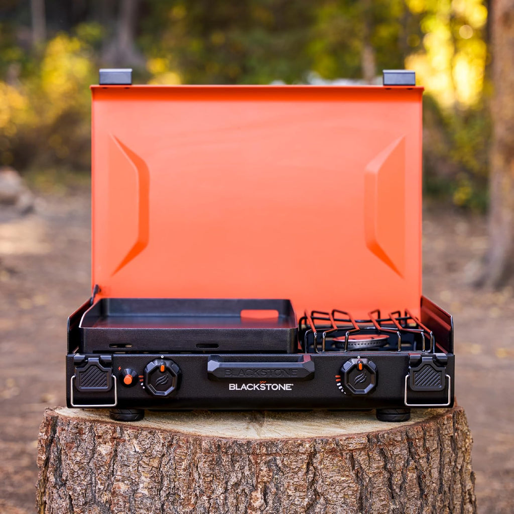 Blackstone 2364 12' x 14' Camping Griddle with Side Burner