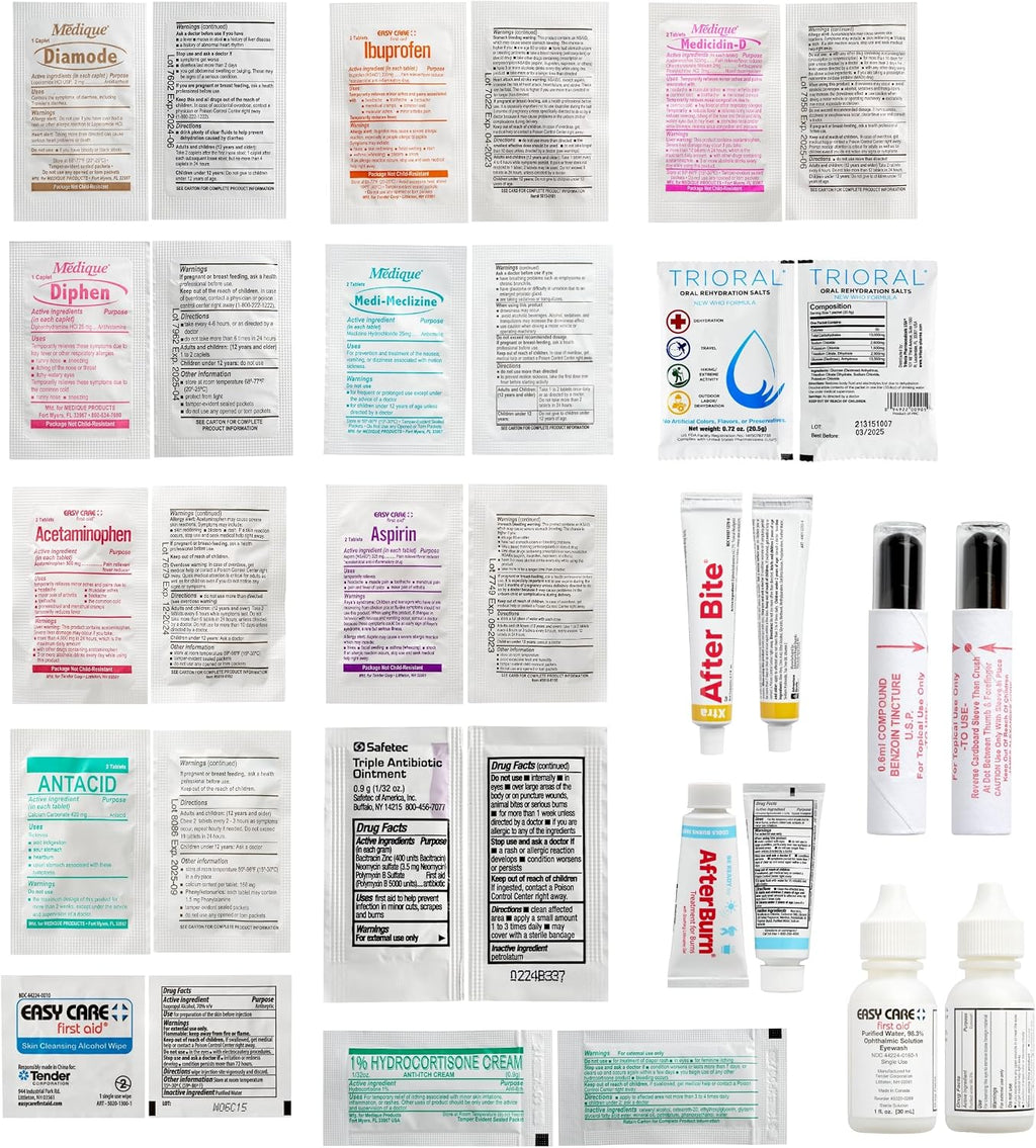 Adventure Medical Kits Marine Series Medical Kit - 1500 - Boat First Aid Kit For Small Crews 24 Hours From Care - Includes Emergency Medical Supplies Like Bandages, Medicine, Guide Book & More
