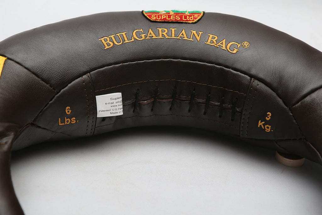 Bulgarian Bag Suples Original Featuring Genuine Leather Core for Maximum Strength and Martial Arts Training Efficiency