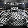 Riverbrook Home Elegant Collection Comforter Set, Queen, Kacy - Graphite/Black, 5-Piece Set