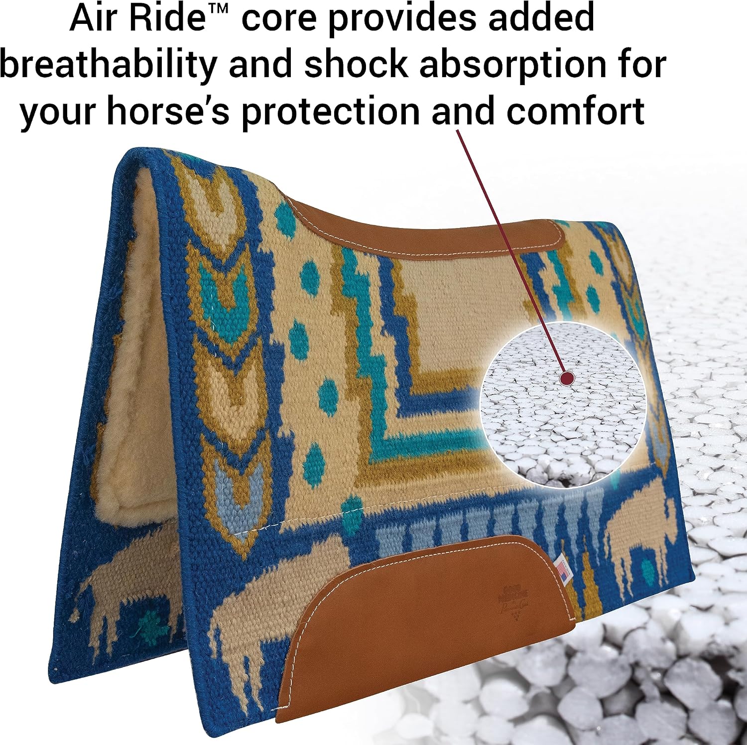 Professional's Choice Into The Storm Good Medicine Saddle Pad