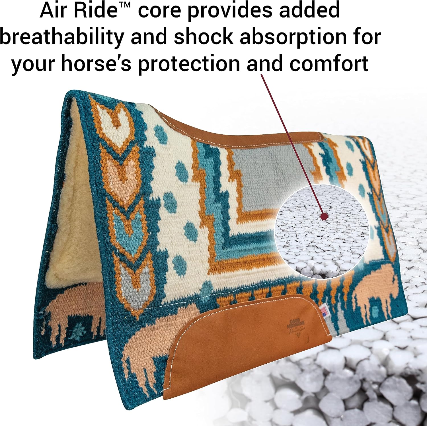 Professional's Choice Into The Storm Good Medicine Saddle Pad