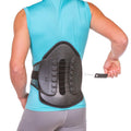 BraceAbility Lumbar Decompression Back Brace - Adjustable Semi-Rigid Lumbosacral Corset Belt for Discectomy, Laminectomy, Disc Injury, Back Muscle Spasms, Pre and Post Spine Surgery Protection (Small)
