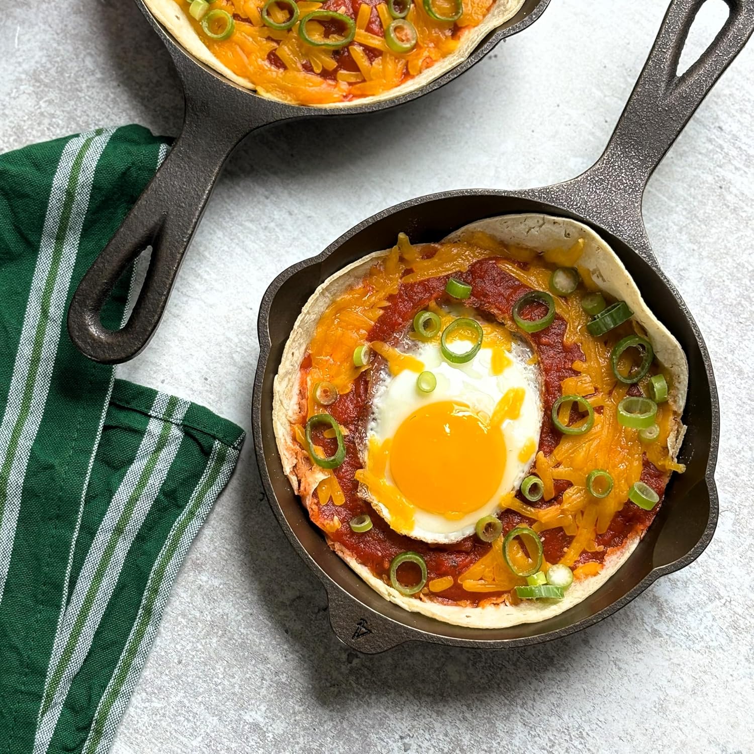 Lancaster Cast Iron No. 4 Skillet - 7' skillet for eggs, desserts, sides, and more - Made in the USA