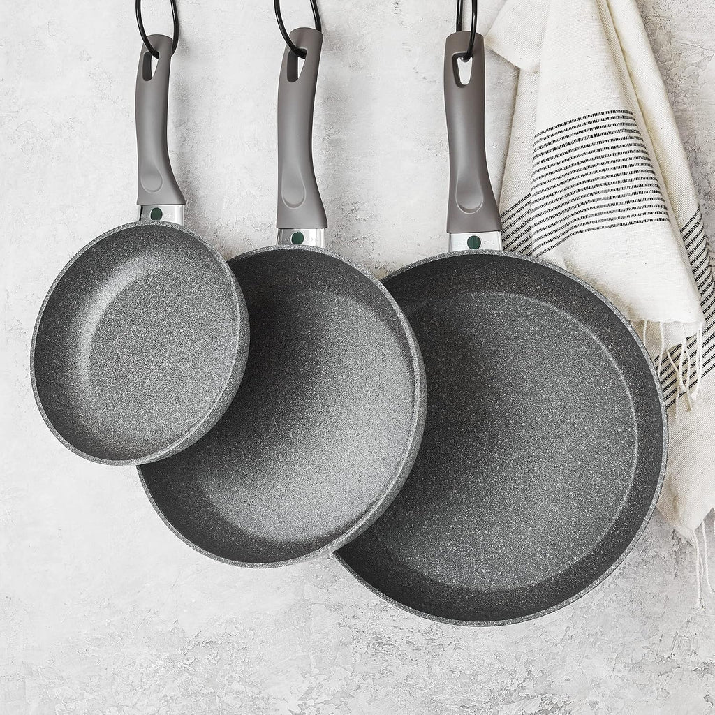 BALLARINI Modena by HENCKELS Forged Aluminum 3-pc Nonstick Fry Pan Set