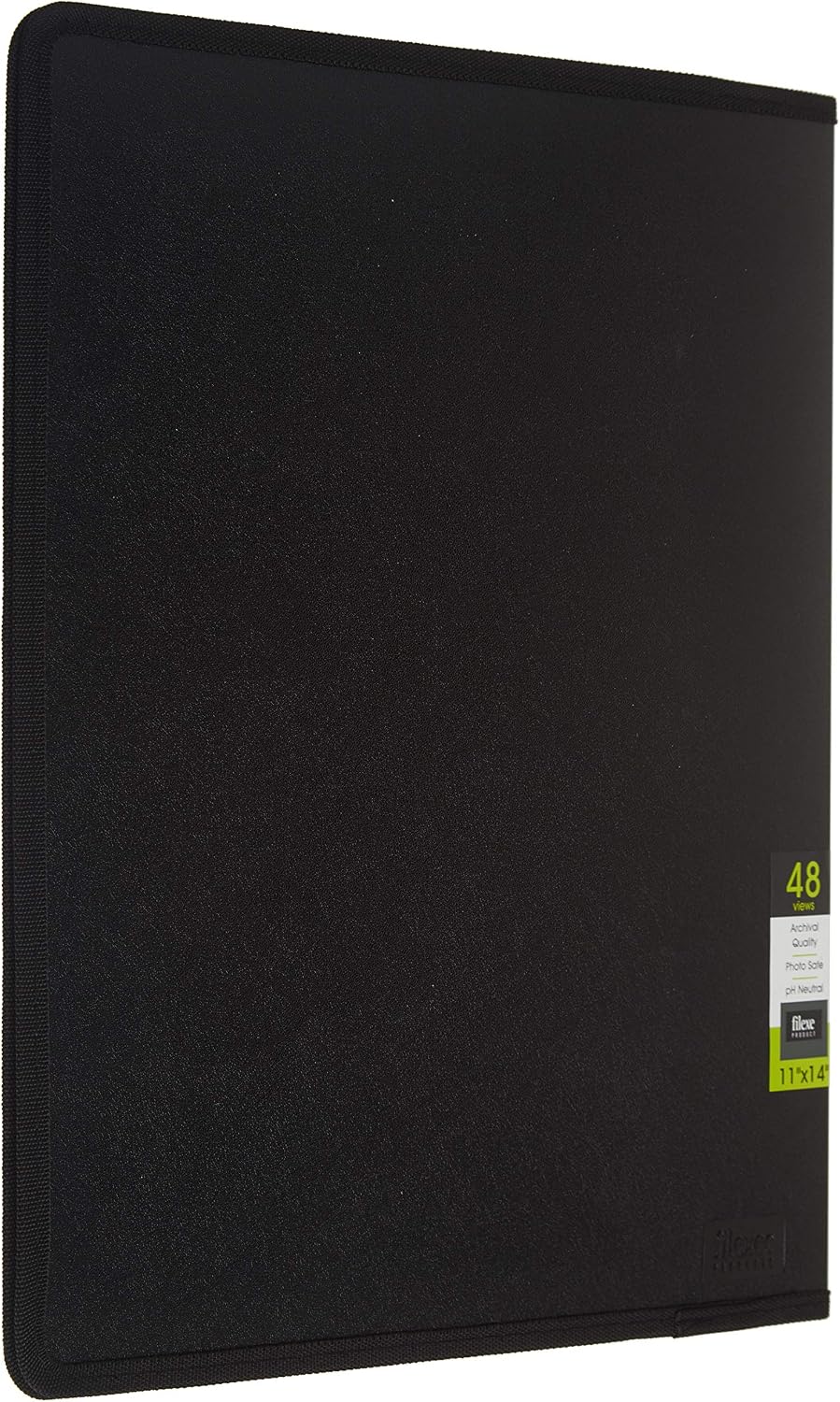 Filexec, 93630, Art Presentation Book, 24 Pocket, 11' x 14', 1 Each Black (Pack of 12)