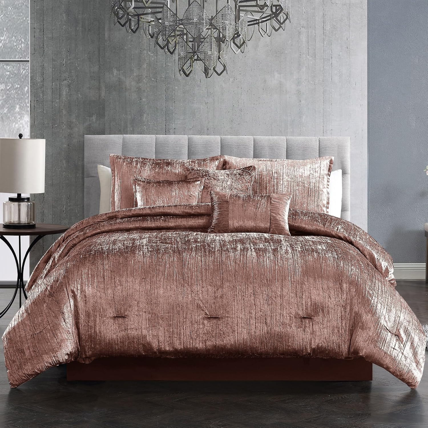 Riverbrook Home Turin Comforter Set, King, White, 7-Piece Set