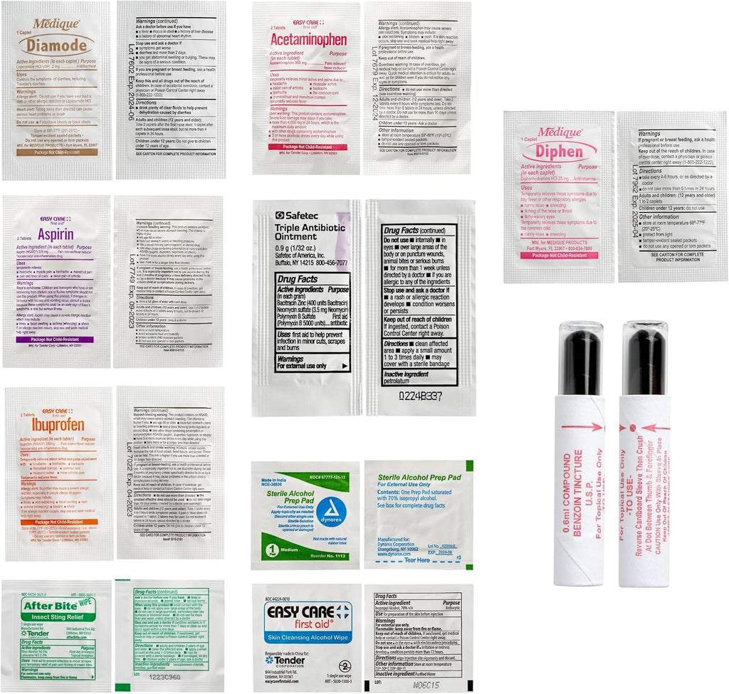 Adventure Medical Kits Sportsman Series Medical Kit - 400 - First Aid Kit for Camping, Hiking, Hunting & More - For 10 People for 14 Days - Includes Bandages, Medicine, Guide Book & More
