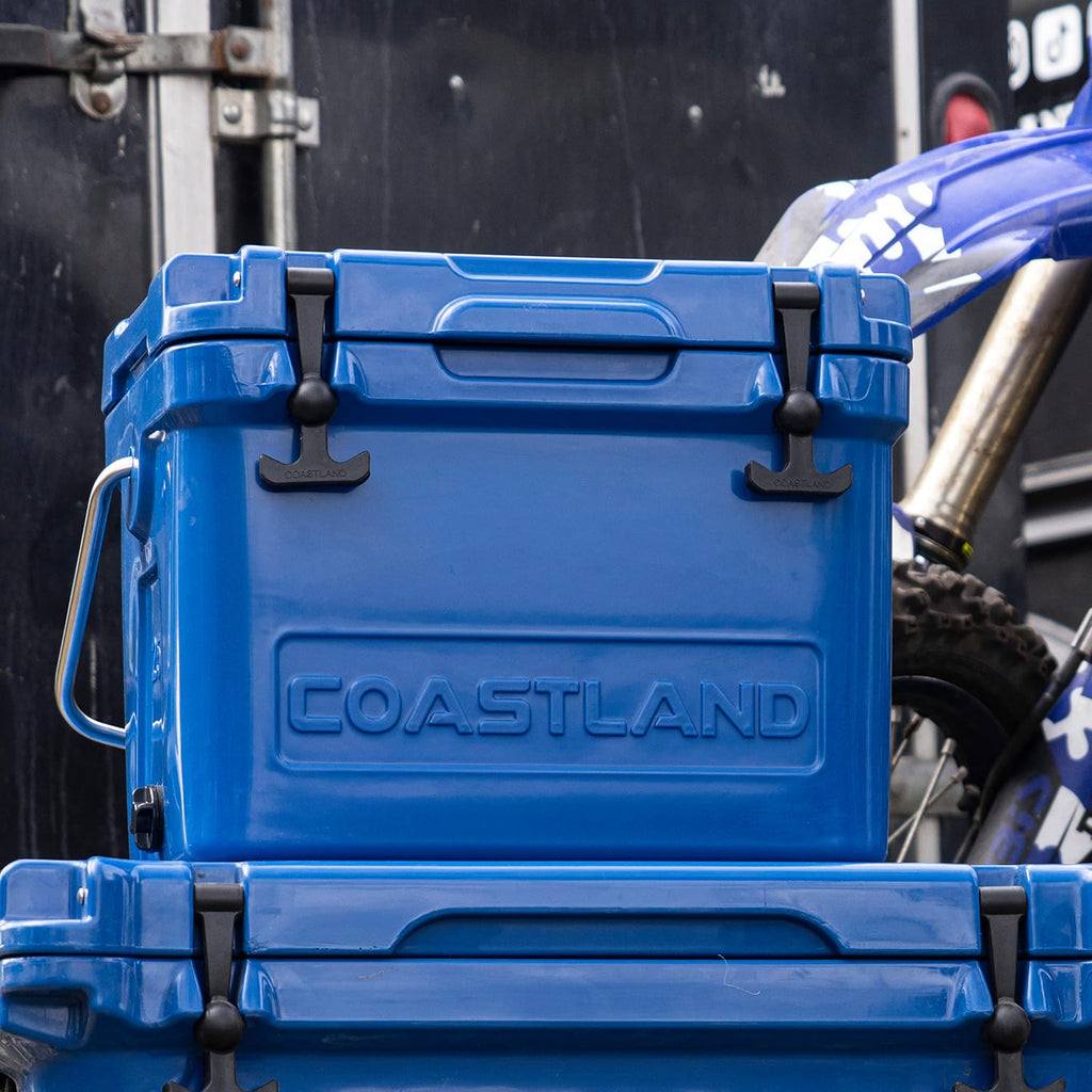 Coastland Bay Series Cooler Premium Everyday Use Insulated Rotomolded Cooler, Small Ice Chest for Tight Spaces, Soccer Games, & Tailgates